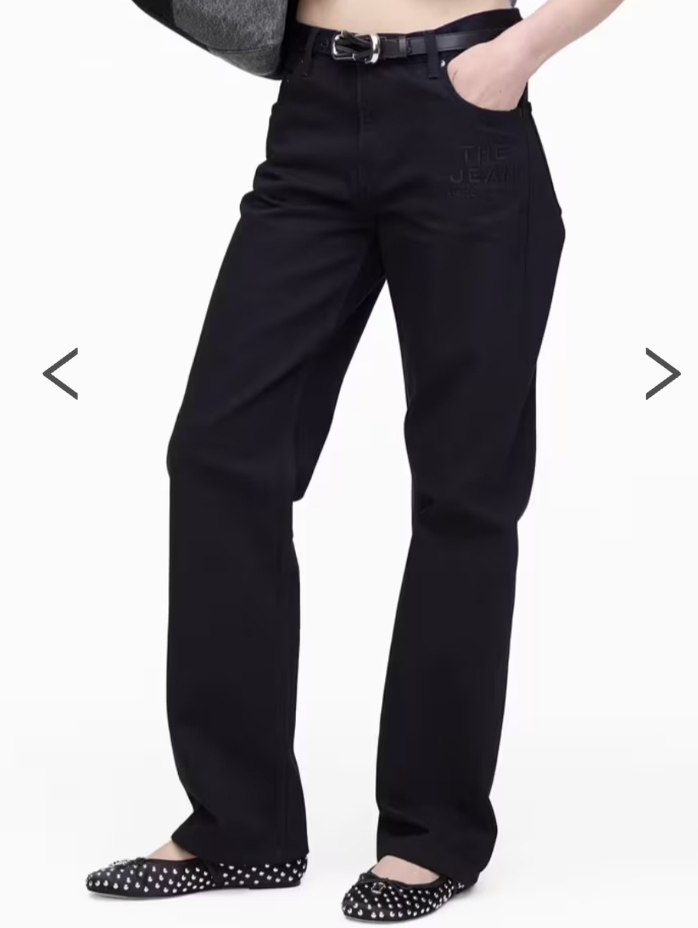 Classic Straight Black Jeans